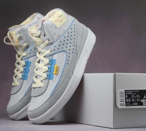 Jordan 2 Retro SP Union Grey Fog - 6