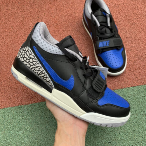 Jordan Legacy 312 Low Black Royal - 6