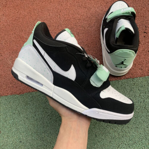 Jordan Legacy 312 Low Black White Teal Tint - 6