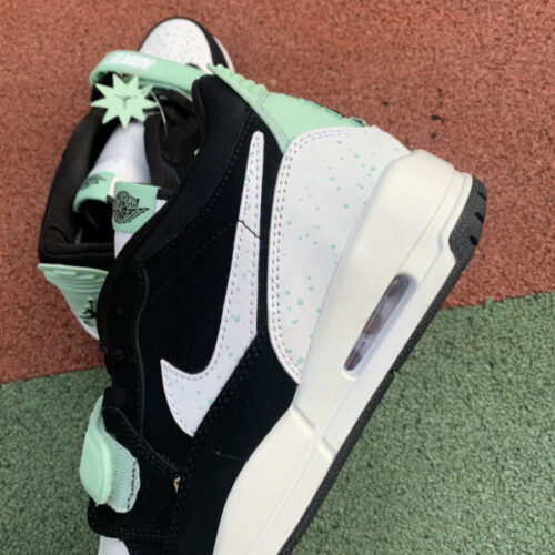 Jordan Legacy 312 Low Black White Teal Tint - 5