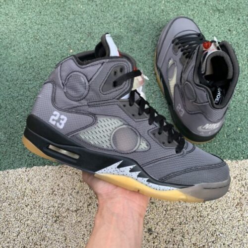 Jordan 5 Retro Off-White Black - 8
