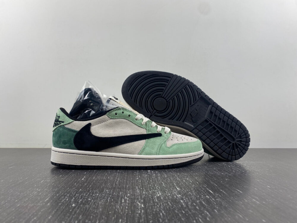 Travis Scott x Air Jordan 1 Green Black - 8