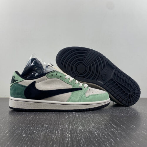 Travis Scott x Air Jordan 1 Green Black - 8
