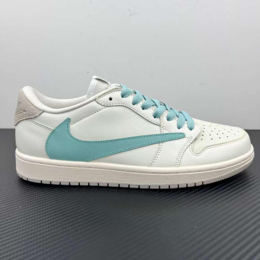 Travis Scott x Air Jordan 1 Low Cream Tiffany - 8