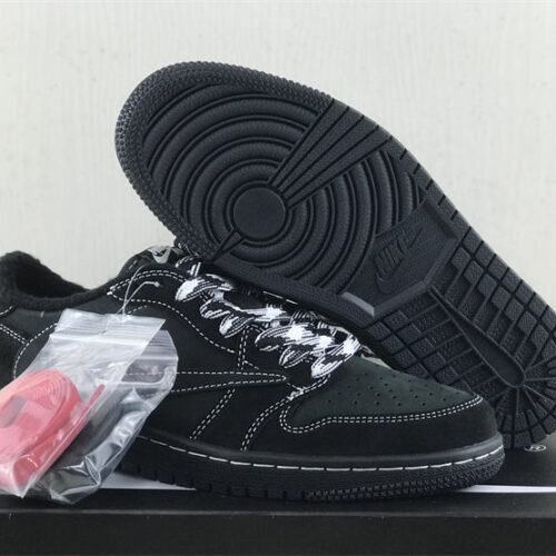 Jordan 1 Retro Low Travis Scott Black Phantom Extended Size 14 - 11