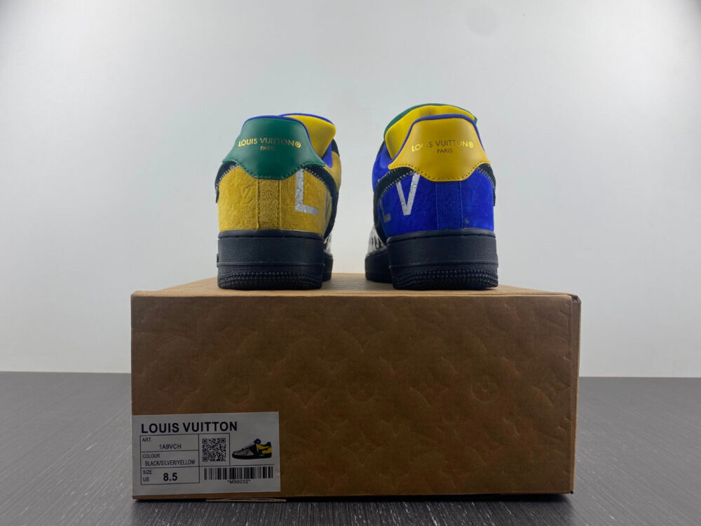 Louis Vuitton x Nike Air Force 1 Chrome Toe - 7