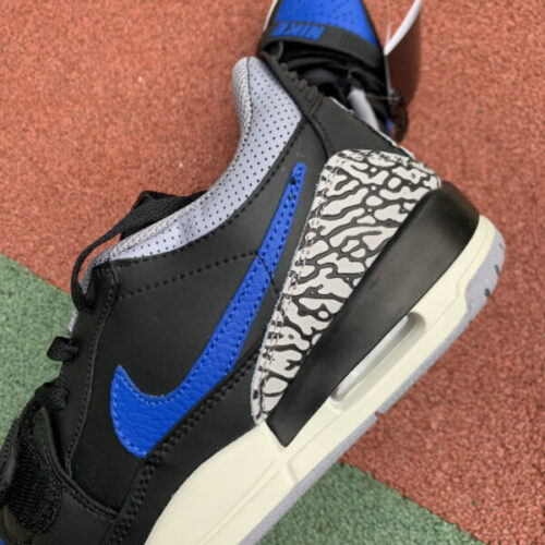 Jordan Legacy 312 Low Black Royal - 4