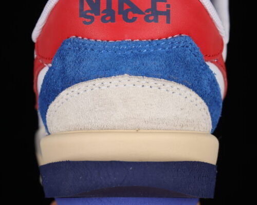 Sacai x Nike Cortez White Red Navy Blue - 6
