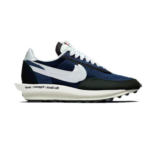 Sacai x Nike Cortez White Red Navy Blue - 2