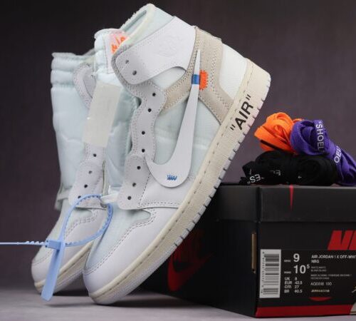 Jordan 1 Retro High Off-White White - 10