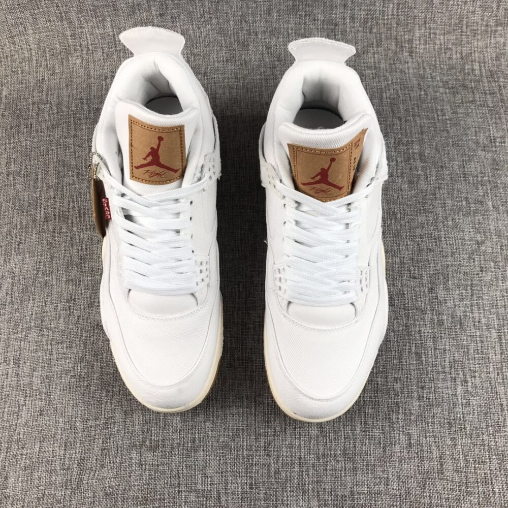 Jordan 4 Retro Levi’s White - 8