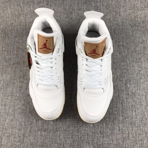 Jordan 4 Retro Levi’s White - 8
