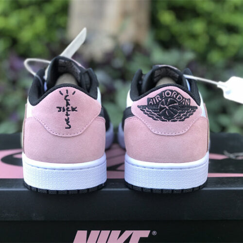 Travis Scott X Air Jordan 1 Low Bleached Coral - 3
