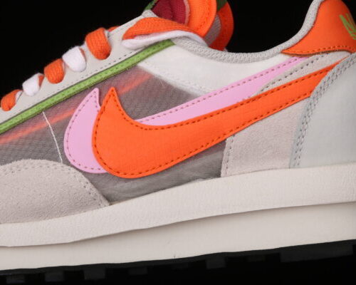 Nike LD Waffle Sacai CLOT Net Orange Blaze - 4