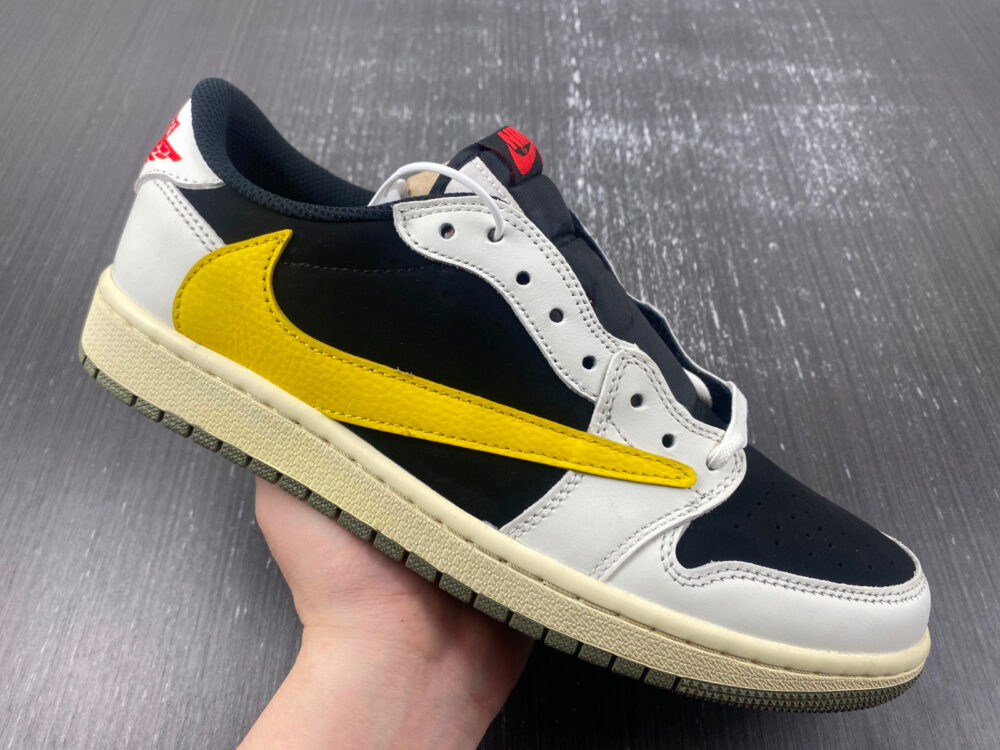 Travis Scott x Air Jordan 1 Yellow White