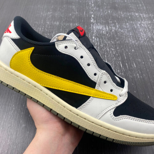 Travis Scott x Air Jordan 1 Yellow White