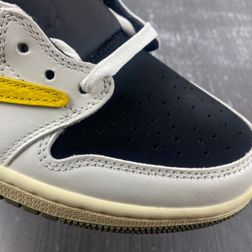 Travis Scott x Air Jordan 1 Yellow White - 12