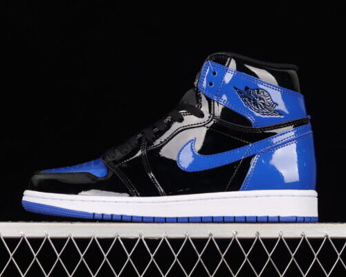 Nike Air Jordan AJ1 Retro High OG Dark Blue Black - 7