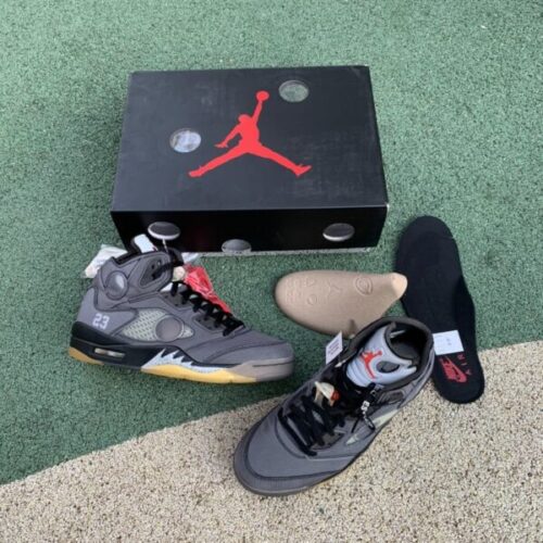 Jordan 5 Retro Off-White Black - 5