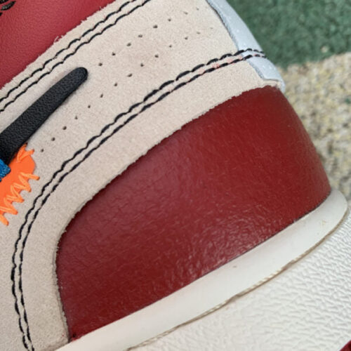 OFF WHITE Air Jordan 1 Chicago Red Extended Size - 4