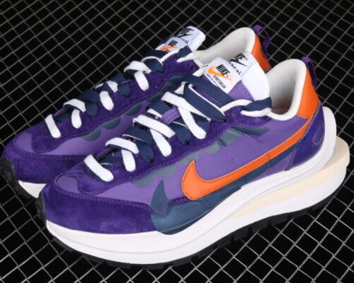 Nike Vaporwaffle, Sacai Dark Iris - 3