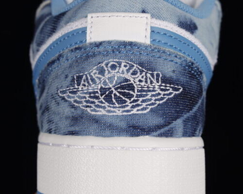 Jordan 1 Low, Washed Denim - 4