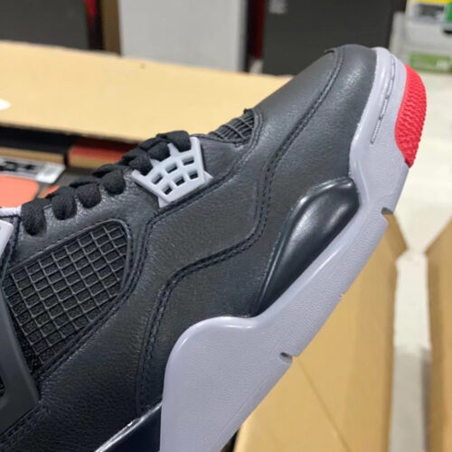 Air Jordan 4 Bred REIMAGINED - 5