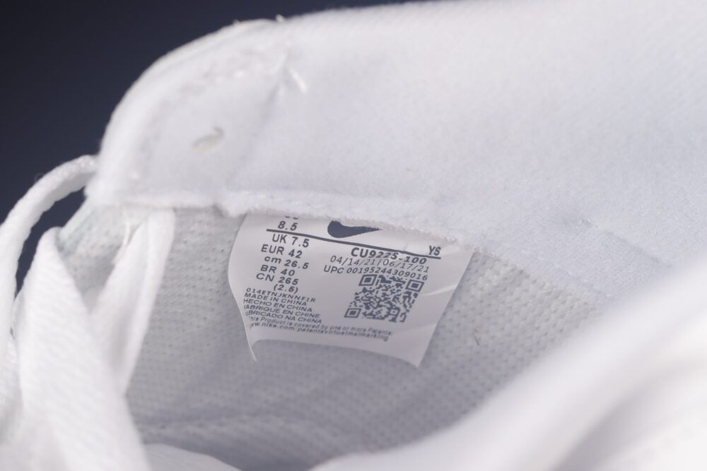 Nike Air Force 1 Low Supreme White - 13
