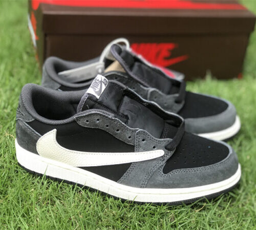 Travis Scott x Air Jordan 1 Low OG Black/Phantom - 13