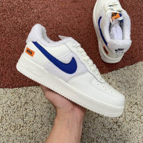 Nike Air Force 1 Low Sherpa Fleece White - 2