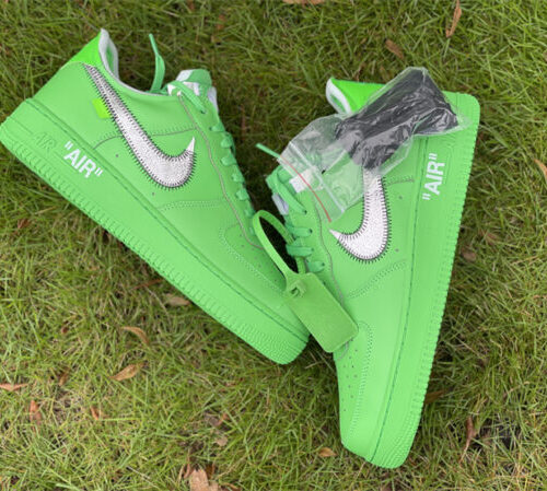 Nike Air Force 1 Low Off-White Light Green Spark - 9