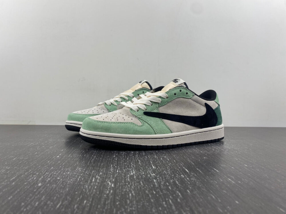 Travis Scott x Air Jordan 1 Green Black - 16