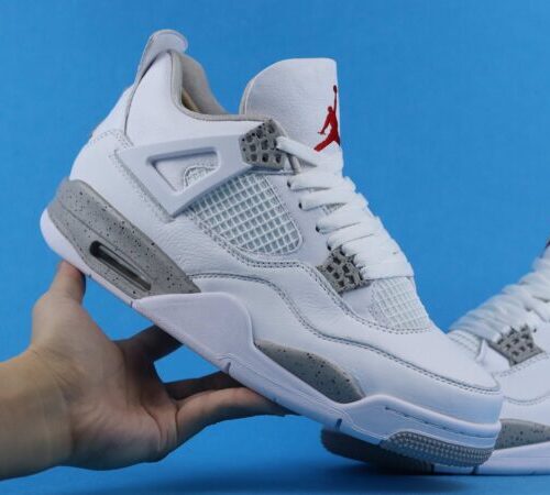 Jordan 4 Retro White Oreo - 6