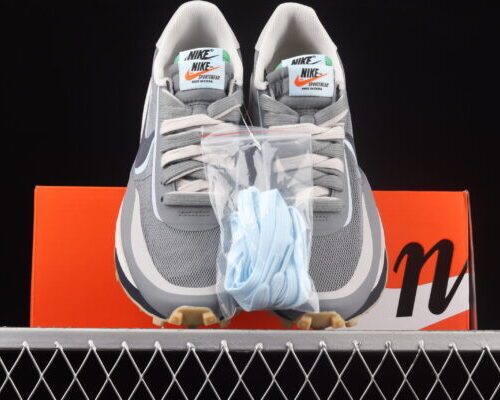 Nike LD Waffle, Sacai CLOT Kiss of Death 2 Cool Grey - 7