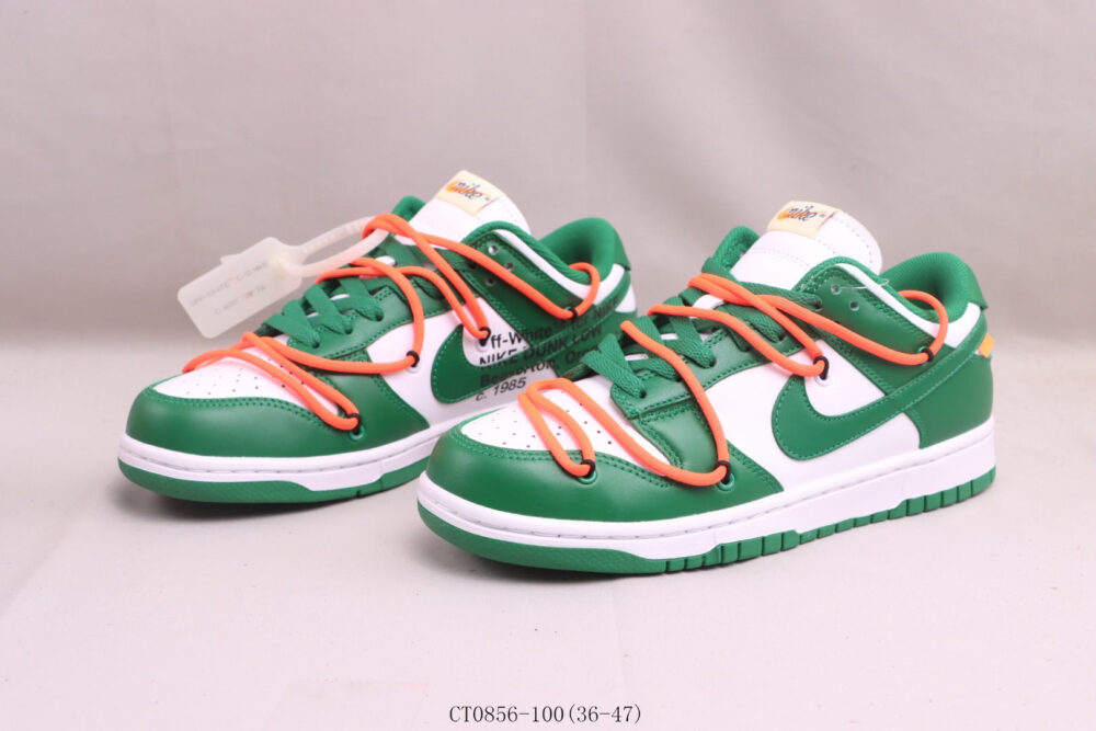Nike Dunk Low Off-White Pine Green - 9