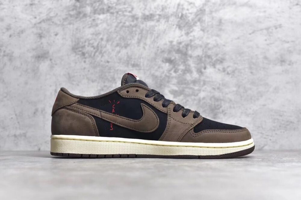 Travis Scott X Air Jordan 1 Low Mocha - 8