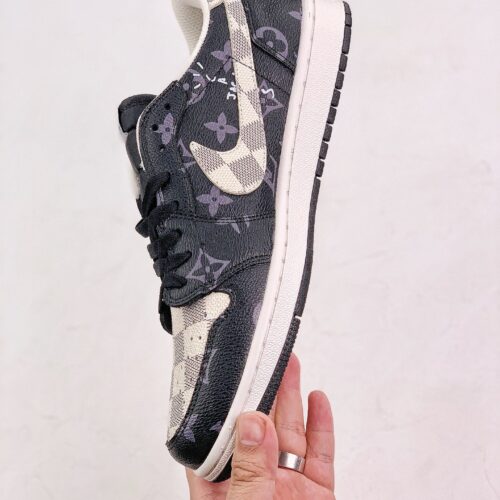 Travis Scott X Air Jordan 1 Low Full Print LV - 10