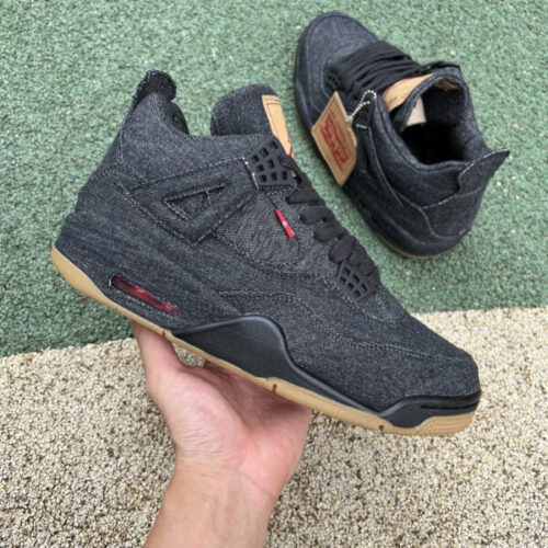 Jordan 4 Retro Levi’s Black - 7