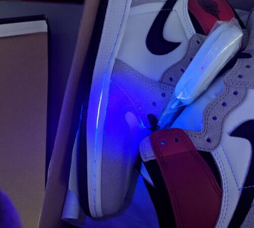 Jordan 1 Retro High Light Smoke Grey - 4