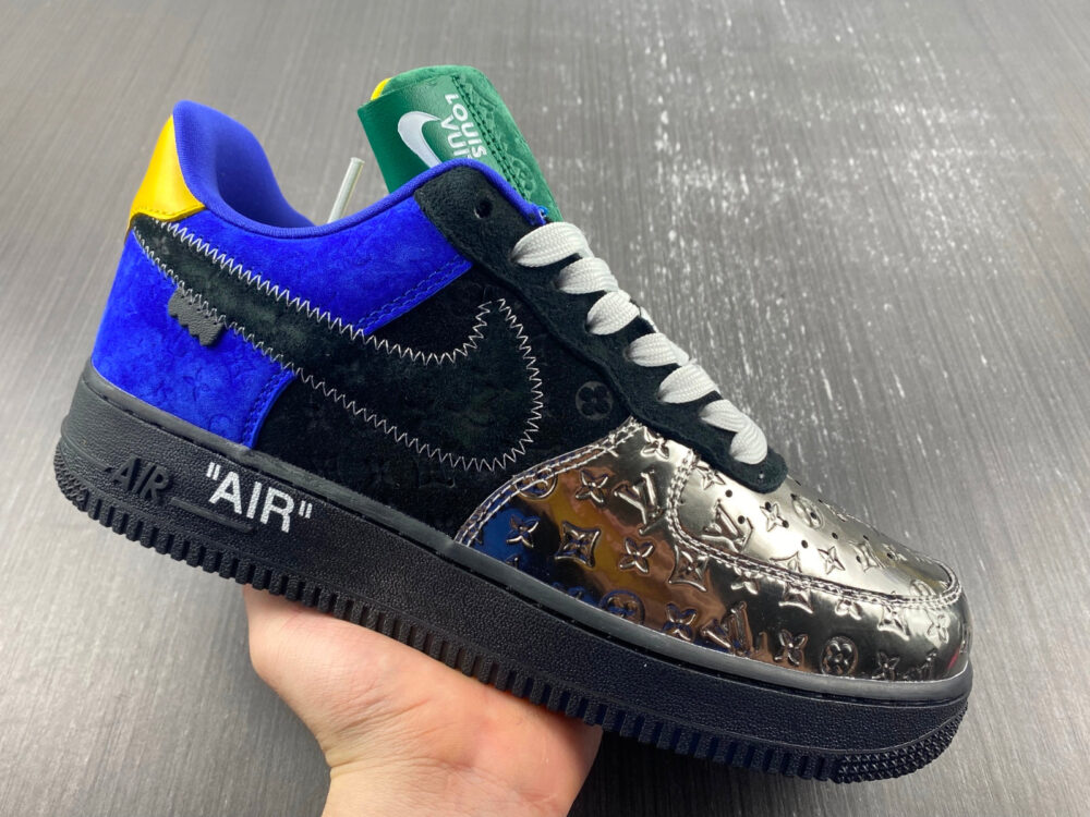 Louis Vuitton x Nike Air Force 1 Chrome Toe - 17