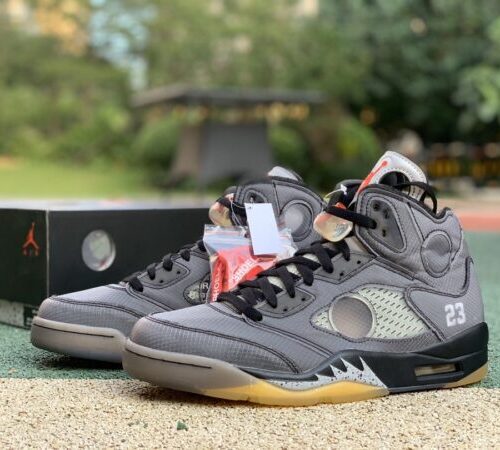 Jordan 5 Retro Off-White Black - 2