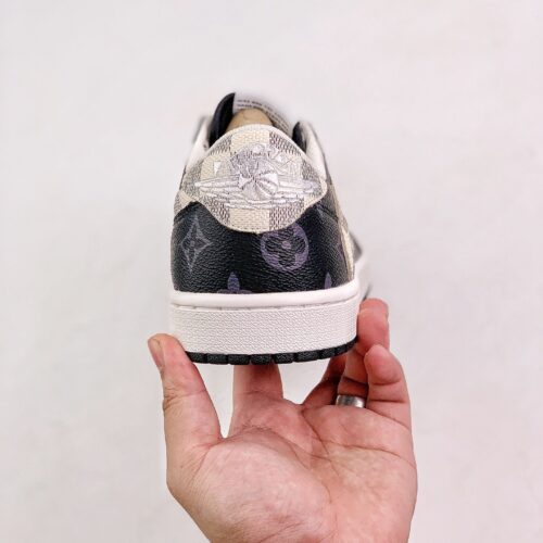Travis Scott X Air Jordan 1 Low Full Print LV - 8