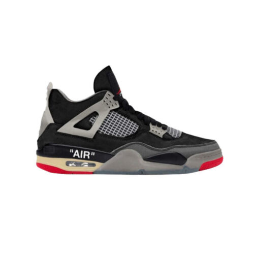 Off-White x Air Jordan 4 "Bred"