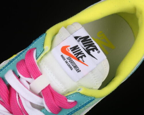 Nike LDV Waffle, Sacai Blue Green Yellow White - 9