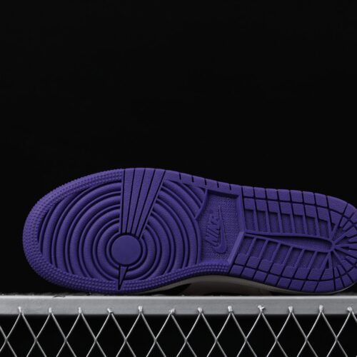 Jordan 1 Retro High Court Purple Black Toe - 10