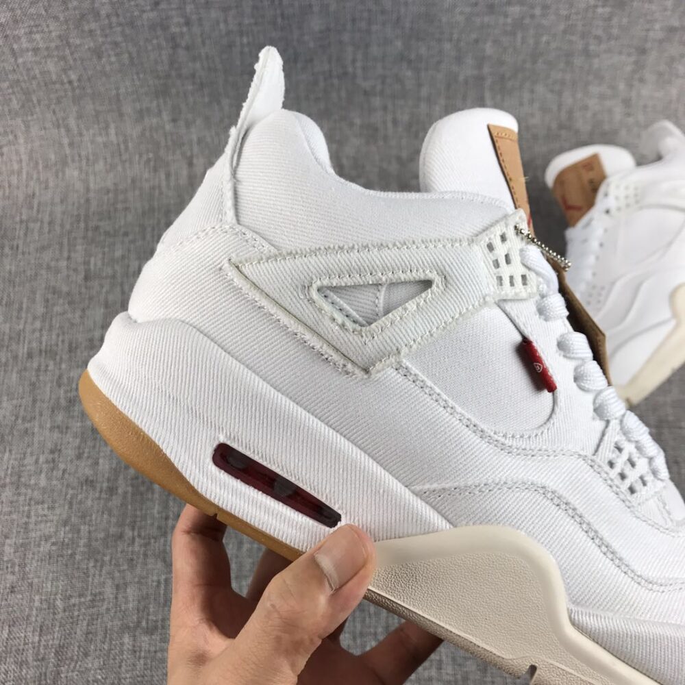 Jordan 4 Retro Levi’s White - 7