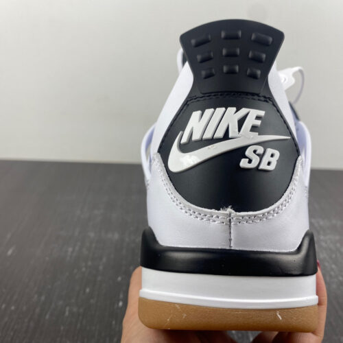 Nike SB X Air Jordan 4 White Gray Black - 8