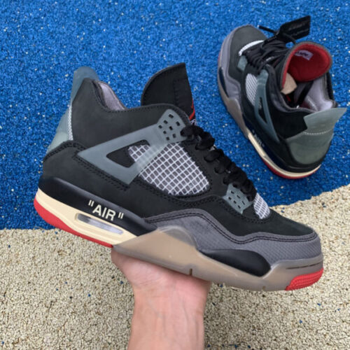 Off-White x Air Jordan 4 "Bred" - 7