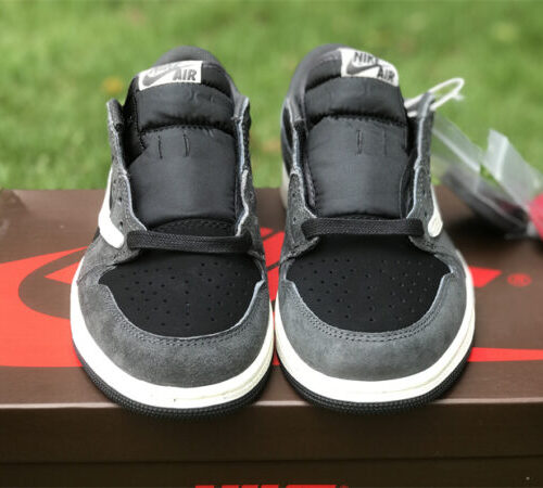 Travis Scott x Air Jordan 1 Low OG Black/Phantom - 11