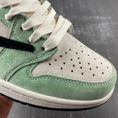 Travis Scott x Air Jordan 1 Green Black - 9